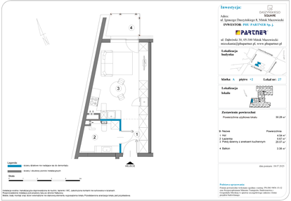 Mieszkanie w inwestycji: Daszyńskiego Square etap 1