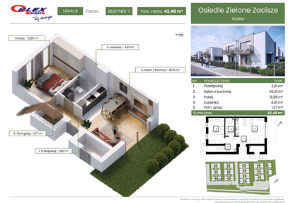 Mieszkanie w inwestycji: Rumia Osiedle Zielone Zacisze