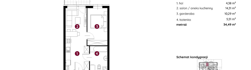 Mieszkanie w inwestycji: Murapol MainPoint