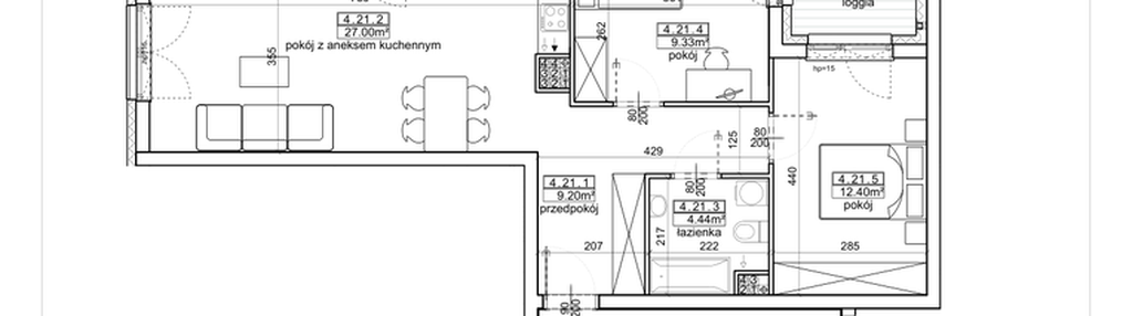 Mieszkanie w inwestycji: Wave etap II