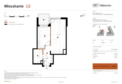 Mieszkanie w inwestycji: MY Głębocka