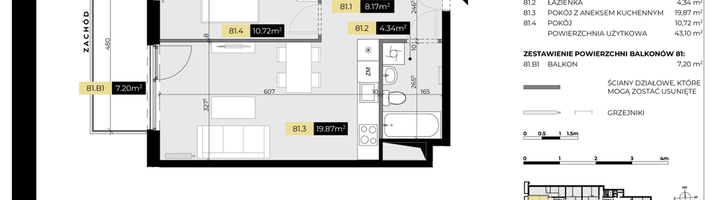 Mieszkanie w inwestycji: Tarasy Śląskie