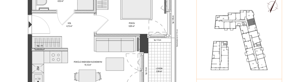 Mieszkanie w inwestycji: Zajezdnia Motława