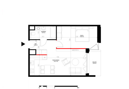 Mieszkanie w inwestycji: INSPIRE ETAP IV – bud. E