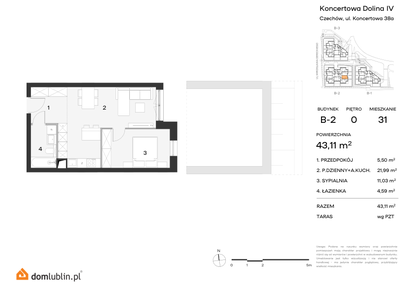 Mieszkanie w inwestycji: Koncertowa Dolina