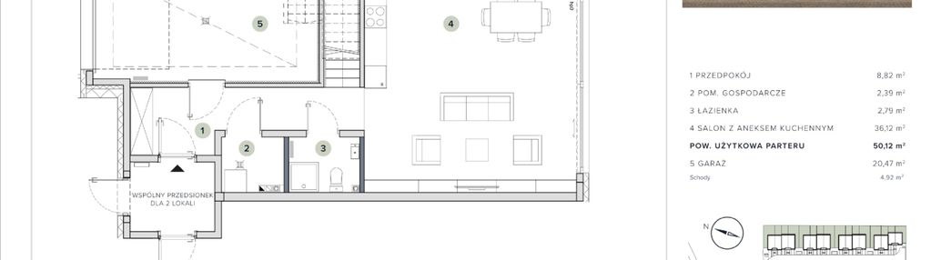 Dom w inwestycji: Oaza Kosmatki