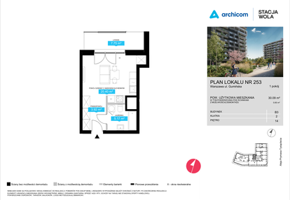Mieszkanie w inwestycji: Stacja Wola - Etap III