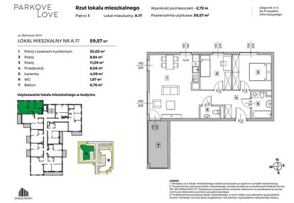 Mieszkanie w inwestycji: Parkove Love