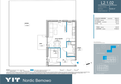 Mieszkanie w inwestycji: Nordic Bemowo - etap III