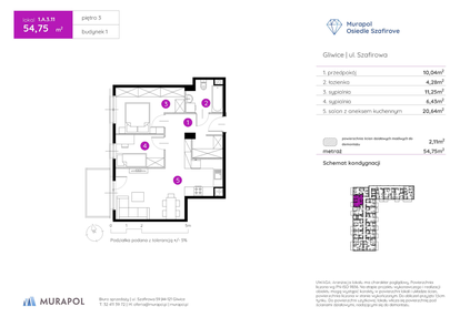 Mieszkanie w inwestycji: Murapol Osiedle Szafirove II