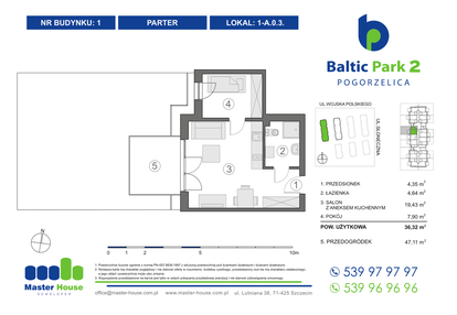 Mieszkanie w inwestycji: Baltic Park 2 Pogorzelica bud. 1 i 2