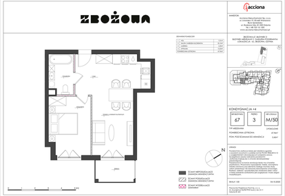 Mieszkanie w inwestycji: Zbożowa