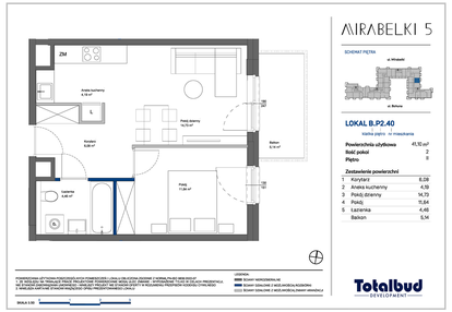 Mieszkanie w inwestycji: Mirabelki 5