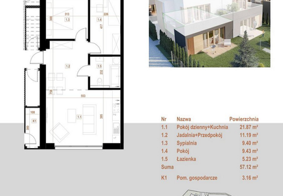 Mieszkanie w inwestycji: Osiedle Dębowe