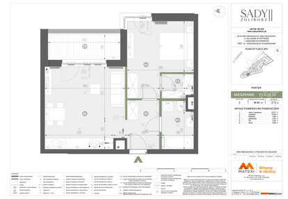 Mieszkanie w inwestycji: Sady Żoliborz II