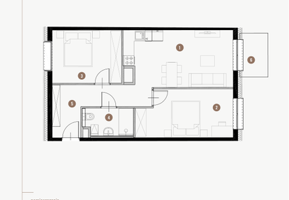 Mieszkanie w inwestycji: Tuwima Apartments