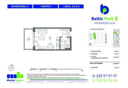 Mieszkanie w inwestycji: Baltic Park 2 Pogorzelica bud. 1 i 2