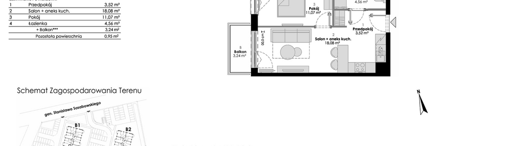Mieszkanie w inwestycji: Osiedle Chabrowe