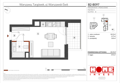 Mieszkanie w inwestycji: Warszawski Świt etap IX