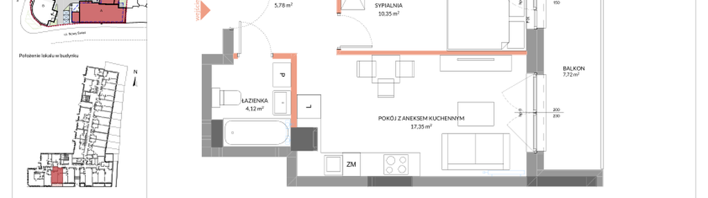 Mieszkanie w inwestycji: Apartamenty Nowy Świat