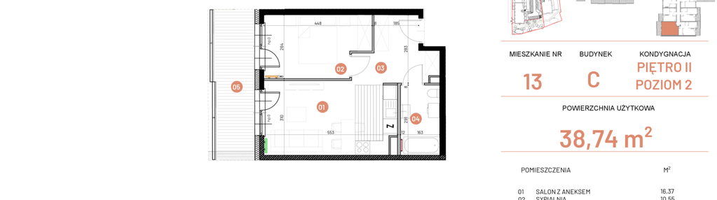Mieszkanie w inwestycji: Osiedle Nowe Horyzonty etap II