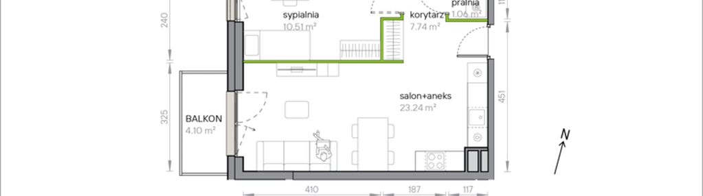 Mieszkanie w inwestycji: Przy Parku Vita