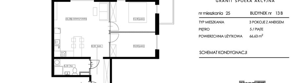 Mieszkanie w inwestycji: Chełmska Góra etap II