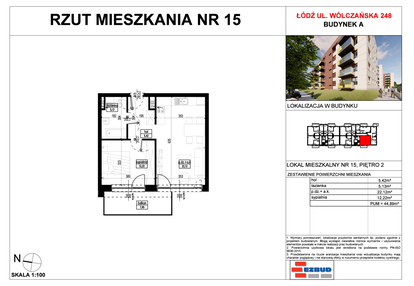 Mieszkanie w inwestycji: Wólczańska 248 - etap II