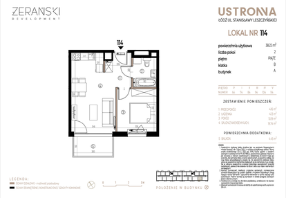 Mieszkanie w inwestycji: Ustronna