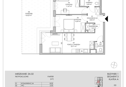 Mieszkanie w inwestycji: Skwer Harmonia II