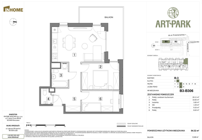 Mieszkanie w inwestycji: Inhome Osiedle ArtPark etap I