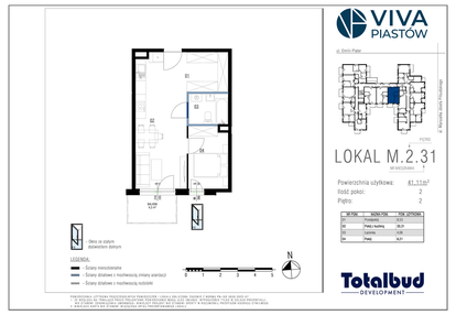 Mieszkanie w inwestycji: Viva Piastów