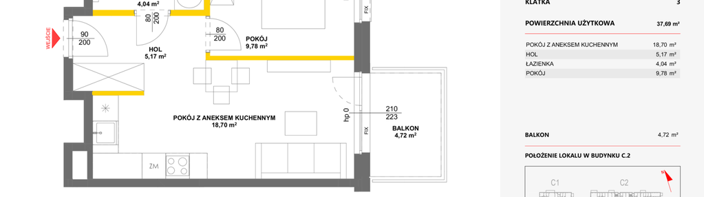 Mieszkanie w inwestycji: Miasteczko Julianów etap 2