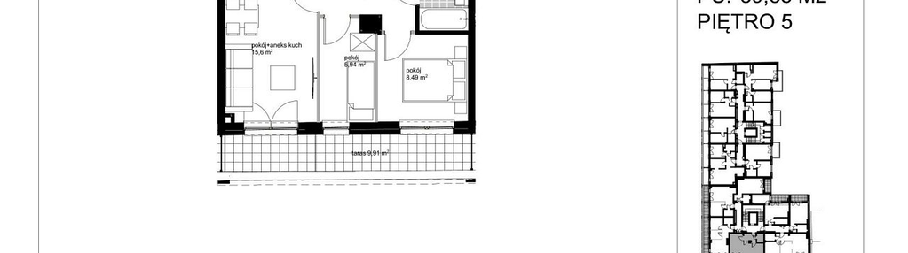 Mieszkanie w inwestycji: Apartamenty Kopernika - etap II