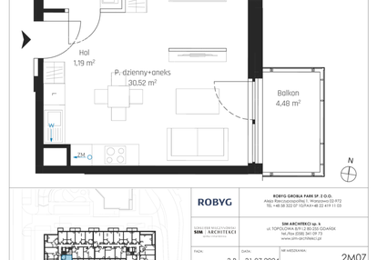 Mieszkanie w inwestycji: Nadmotławie Apartments etap I