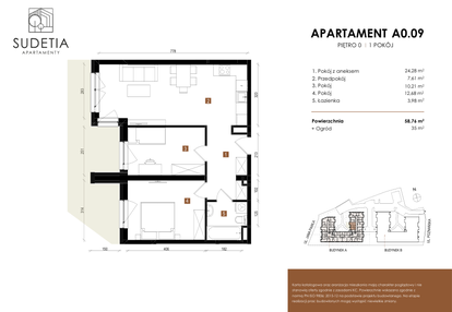 Mieszkanie w inwestycji: Apartamenty Sudetia