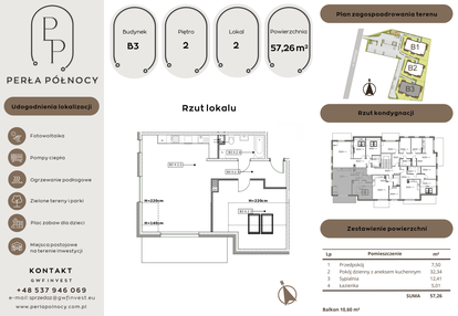 Mieszkanie w inwestycji: Perła Północy etap 2
