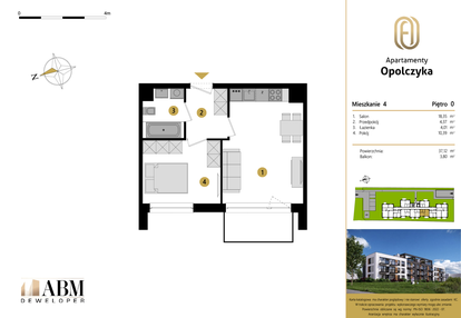 Mieszkanie w inwestycji: Apartamenty Opolczyka