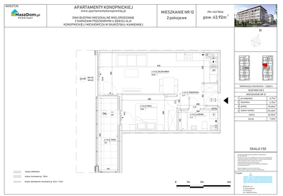 Mieszkanie w inwestycji: Apartamenty Konopnickiej