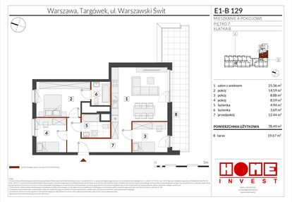 Mieszkanie w inwestycji: Warszawski Świt etap X