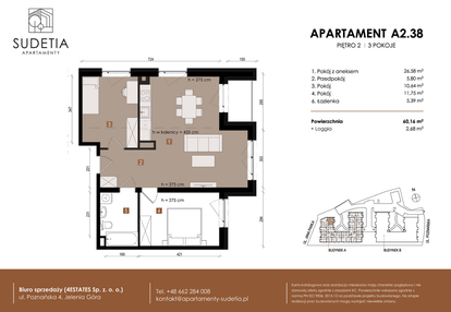 Mieszkanie w inwestycji: Apartamenty Sudetia