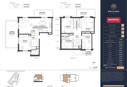Mieszkanie w inwestycji: Motława Garden