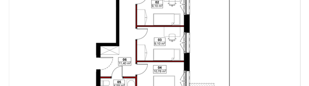 Mieszkanie w inwestycji: Skwer Witosa
