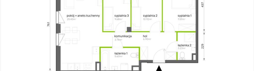 Mieszkanie w inwestycji: Aroniowa Vita