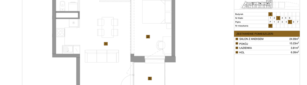 Mieszkanie w inwestycji: Apartamenty nad Oławką etap II