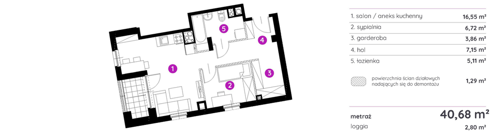 Mieszkanie w inwestycji: Murapol Agosto