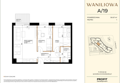 Mieszkanie w inwestycji: Waniliowa