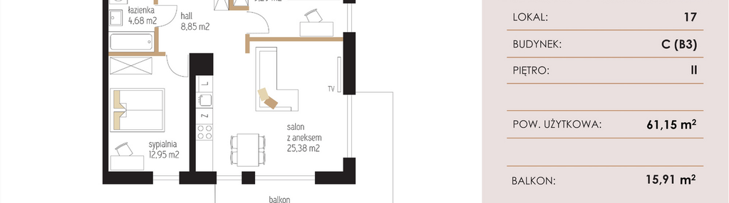 Mieszkanie w inwestycji: Enklawa Natury