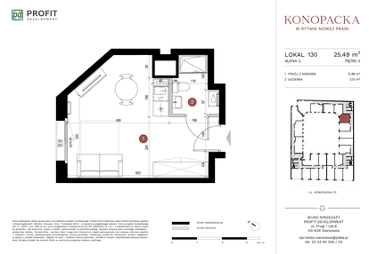 Mieszkanie w inwestycji: Konopacka