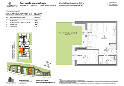 Mieszkanie w inwestycji: Och!Widzew